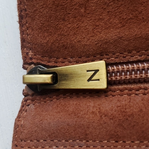 Naturalizer Light Brown Suede Sterling Saddle Knee High Boots 5 NWT - Picture 8 of 11